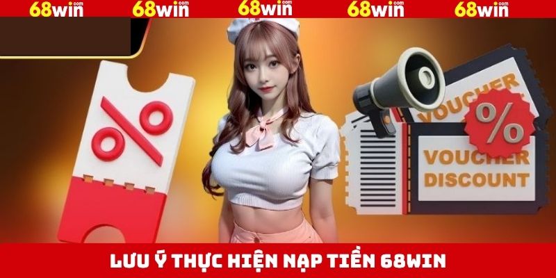 Những điều cần lưu ý khi nạp tiền tài khoản 68Win thành công