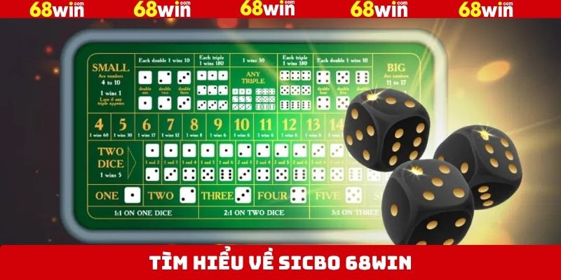 Thông tin trò chơi đổi thưởng Sicbo 68Win