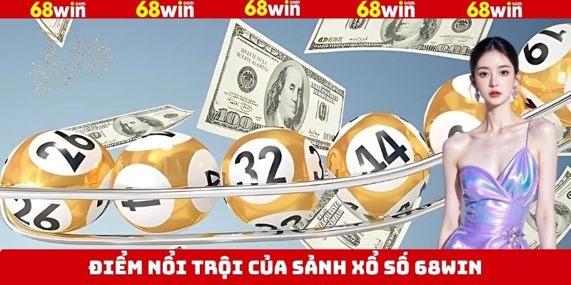 Điểm mạnh đặc trưng khiến xổ số tại 68Win nổi tiếng