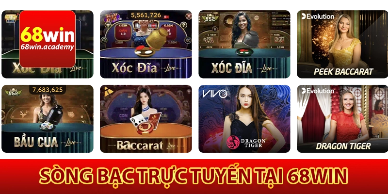 Sòng bạc trực tuyến tại 68Win